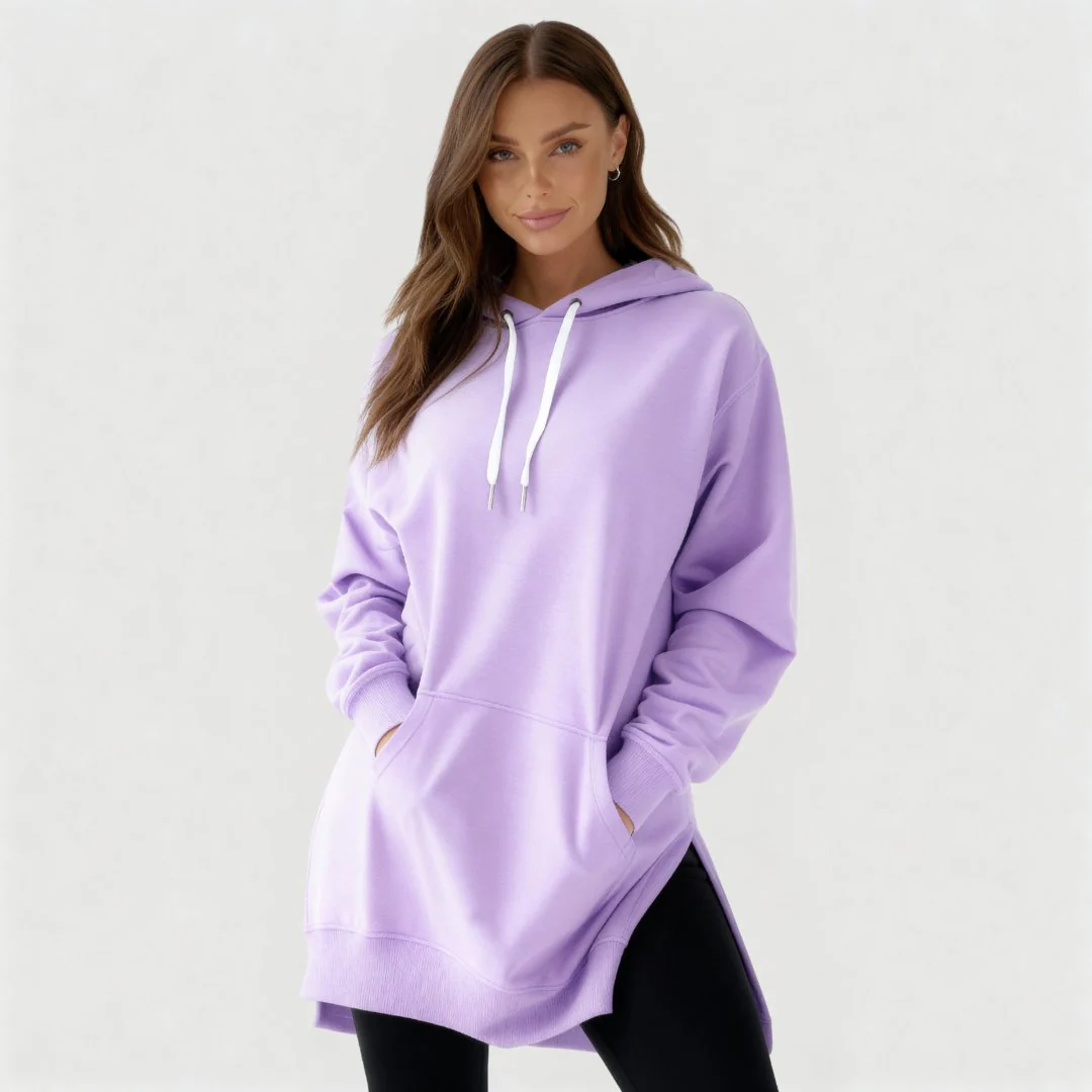 Oversized Hoodie Dress - Image 4