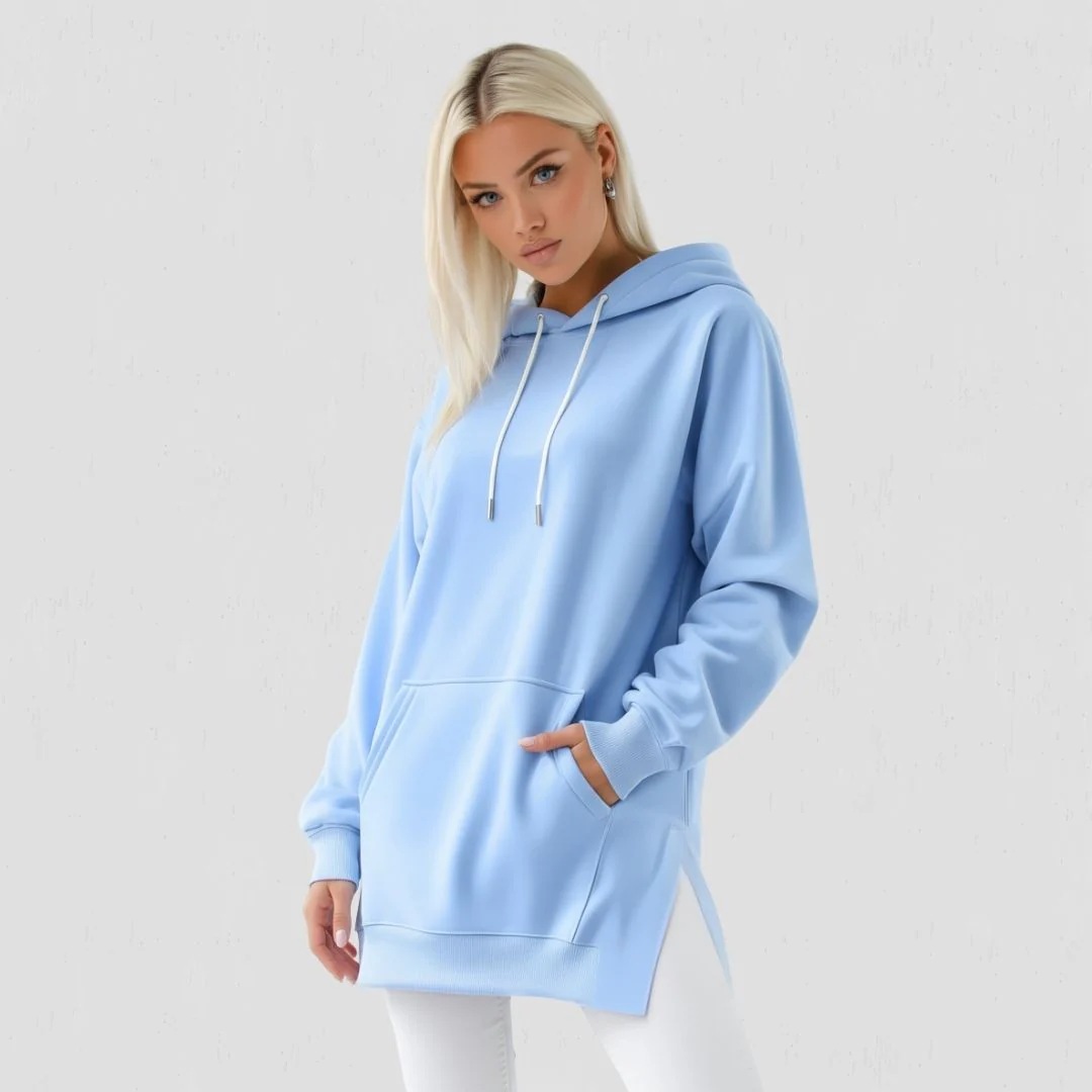 Oversized Hoodie Dress - Image 8