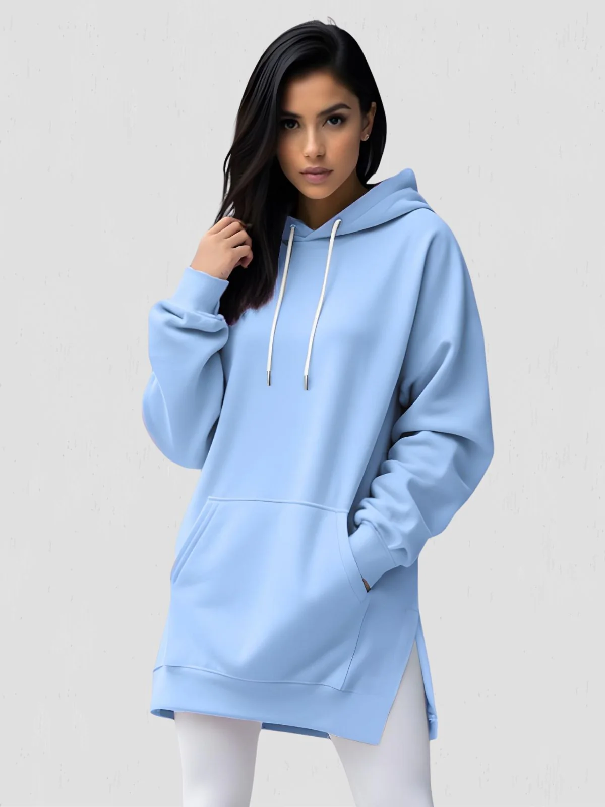Oversized Hoodie Dress - Image 4