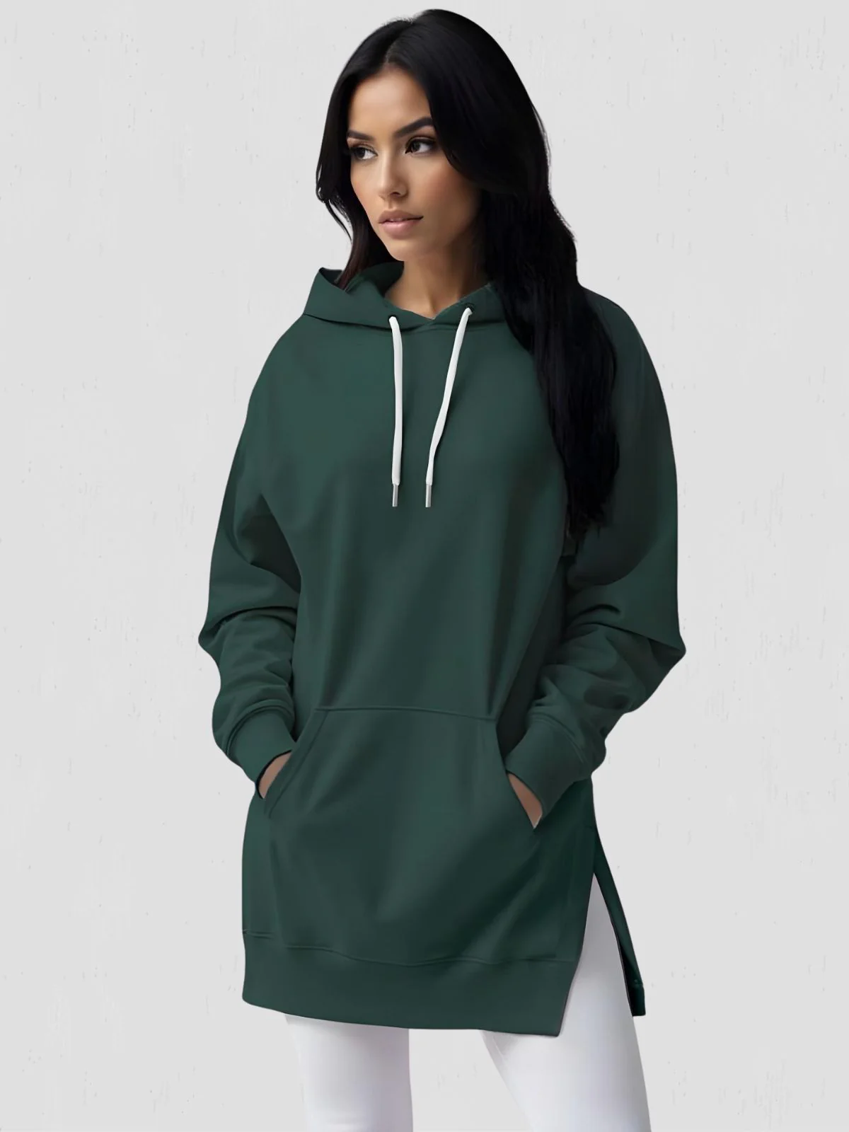 Oversized Hoodie Dress - Image 9