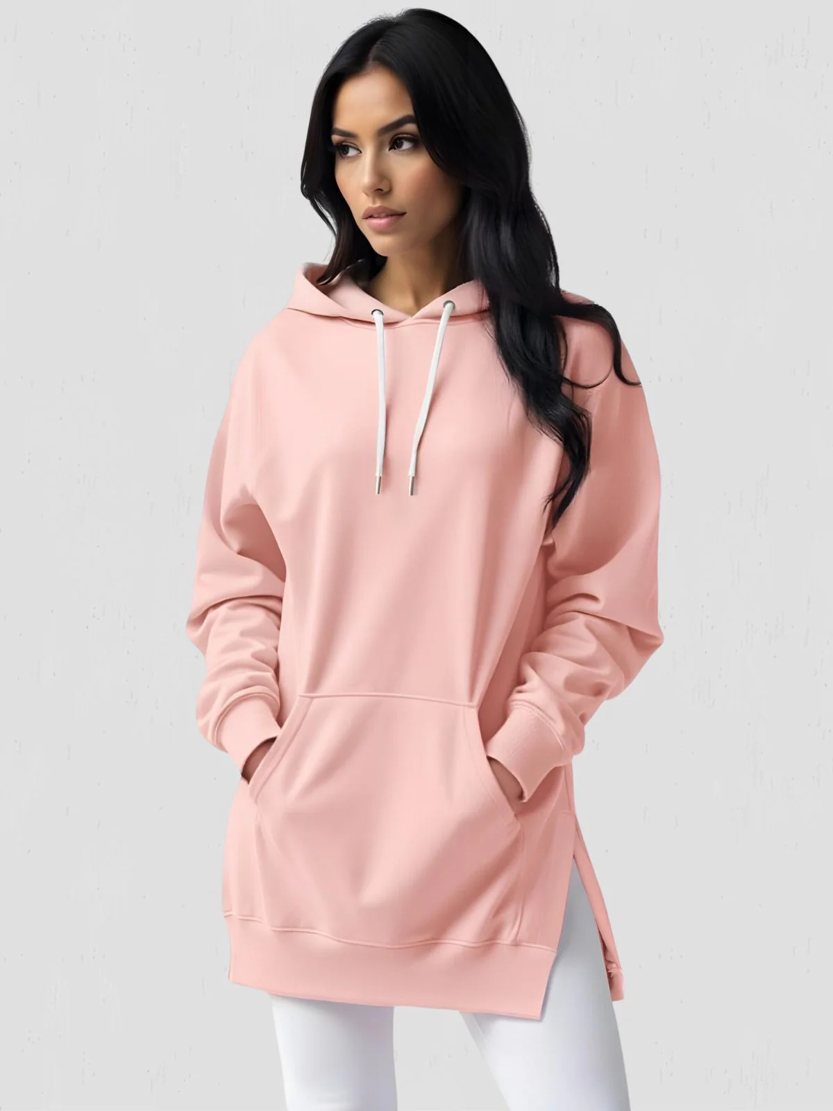 Oversized Hoodie Dress - Image 3