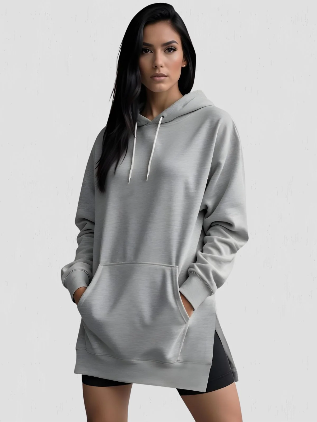 Oversized Hoodie Dress - Image 7
