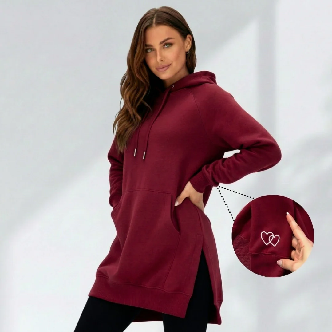 Oversized Hoodie Dress - Image 2