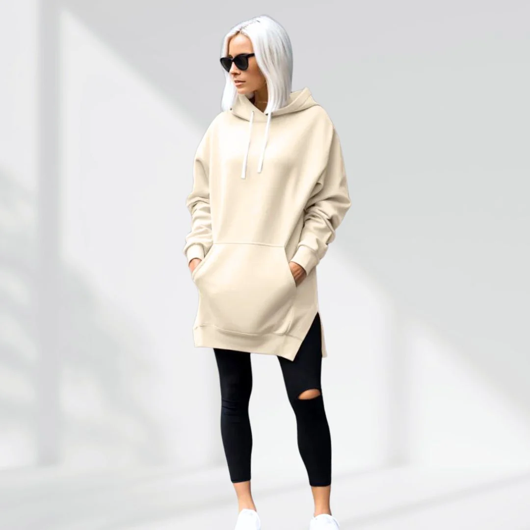 Oversized Hoodie Dress - Image 4